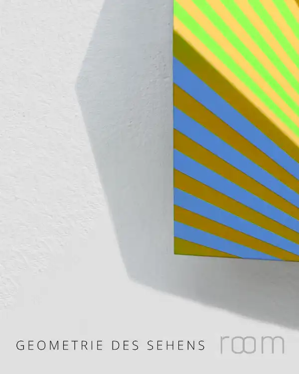 Edgar Diehl Ausstellung in Köln: Aluminiumreliefs mit farbigen Streifen, die Licht und Raum erfahrbar machen. Interaktive Kunst, die Sehgewohnheiten hinterfragt. Architektur- und Kunsttheorie trifft moderne Raumkunst.