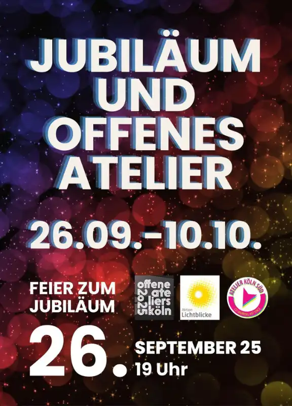 Atelier Süd feiert Ausstellung und Vernissage in der Luxemburger Straße Köln-Sülz