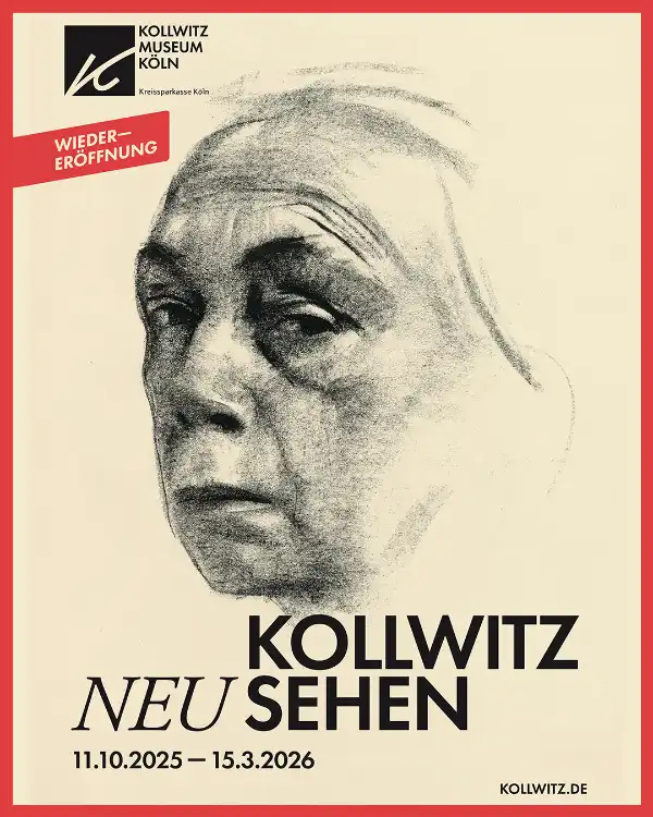 Selbstbildnis von Käthe Kollwitz, 1924, Kreidelithographie
