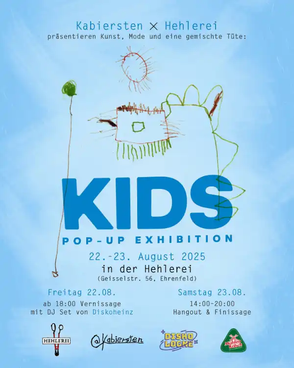  Kindlich-naiv, verspielt, politisch, texturiert und ausdrucksstark: Kunst von Kabiersten in der Hehlerei Köln.