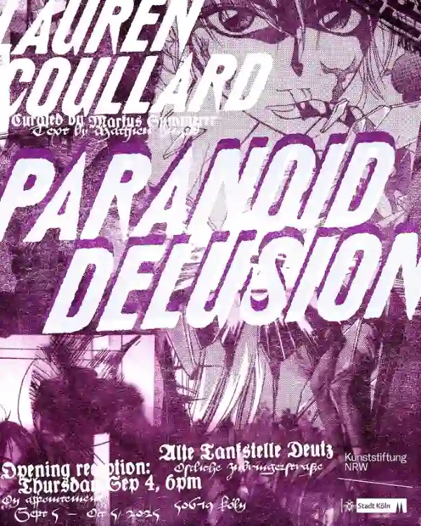 Ausstellunfund Vernissage von Lauren Coullard in Alte Tankstelle Deutz Köln