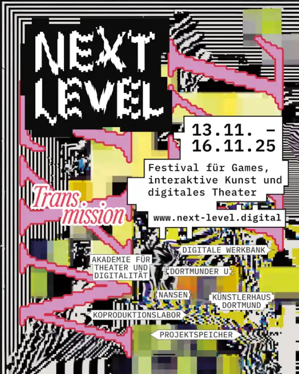 Next Level Festival 2025 für Games, interaktive Kunst und digitales Theater