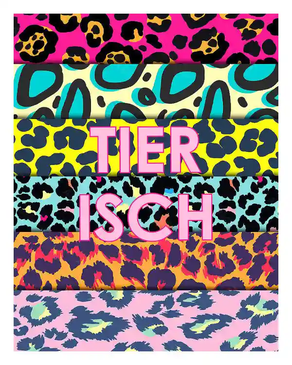 Plakat zur Galerie Ausstellung und Eröffnung Tierisch Gruppenshow in der Galerie Biesenbach Köln