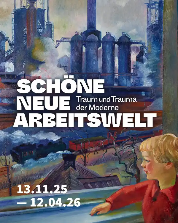 Plakat zur Ausstellung Schöne Neue Arbeitswelt, LVR Bonn