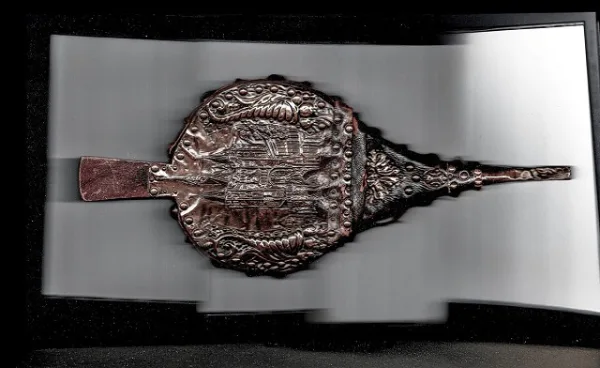 Altertümlicher Blasebalk