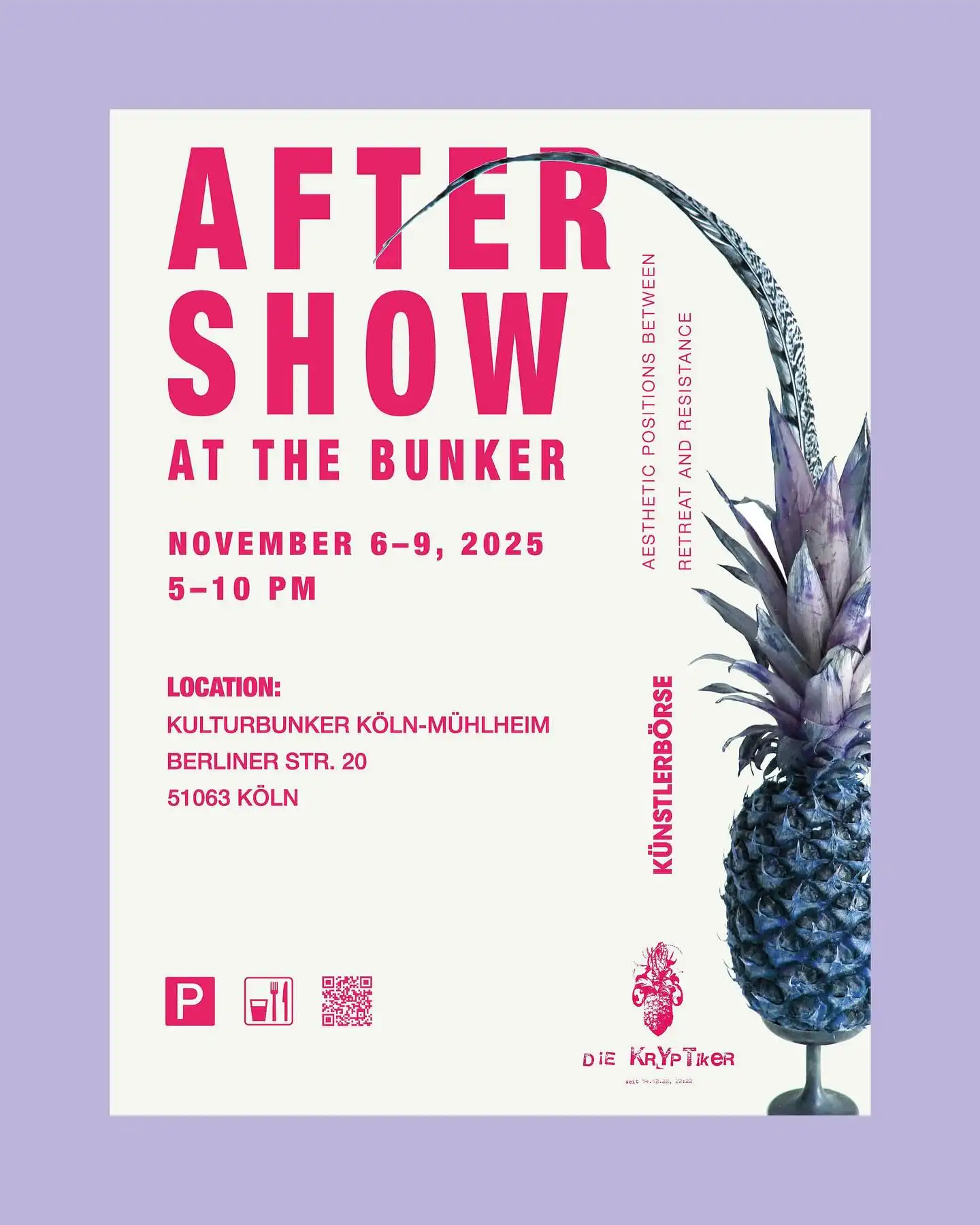 Einladung zur Künstlerbörse Köln Mülheim