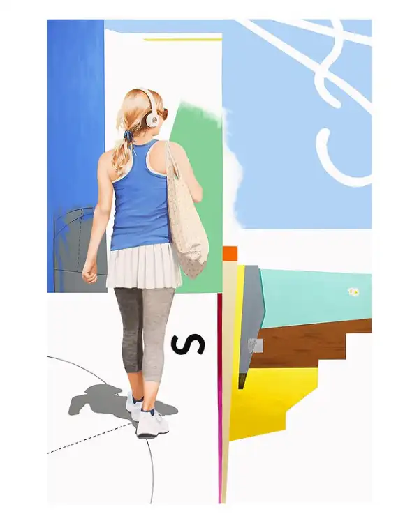 Zeitgenössische Malerei von Kirsten van den Bogaardon v