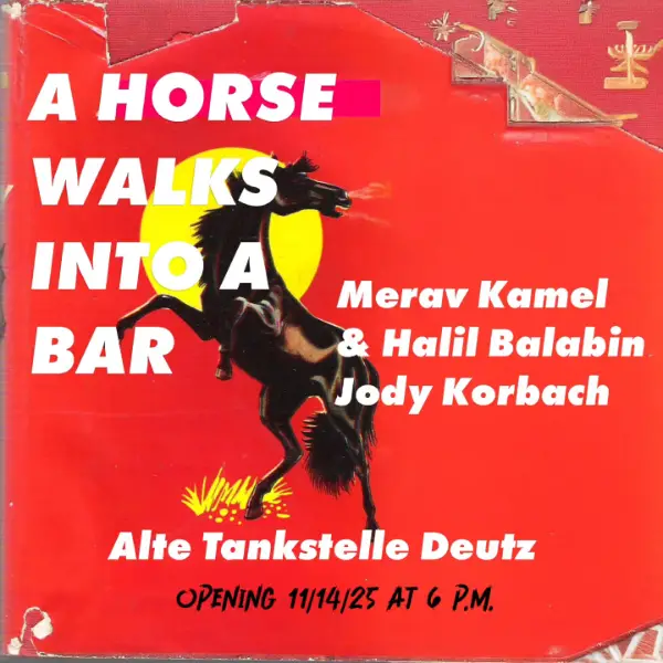 Einladung zur Vernissage und Ausstellung Alte Tankstelle Deutz