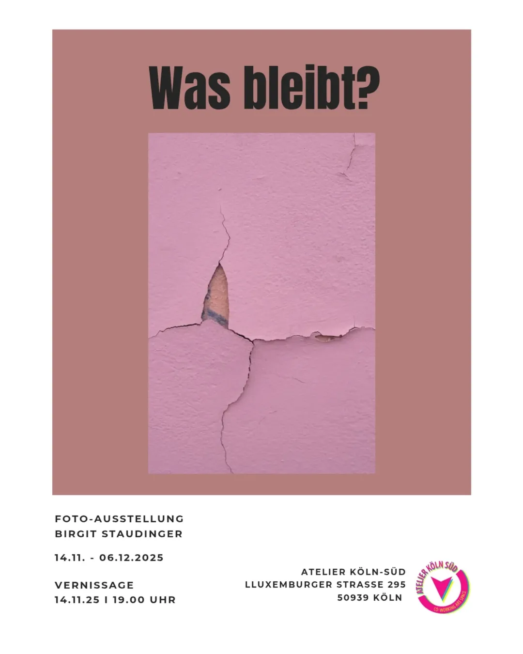 Bild zur Fotografieausstellung von Birgit Staudinger