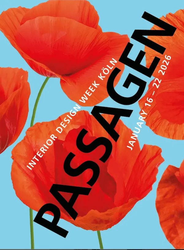 Flyer zu PASSAGEN INTERIOR DESIGN WEEK KÖLN