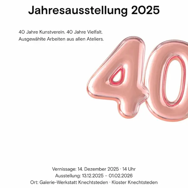 Einladung zur Kunstausstellung und Vernissage in Knechtsteden
