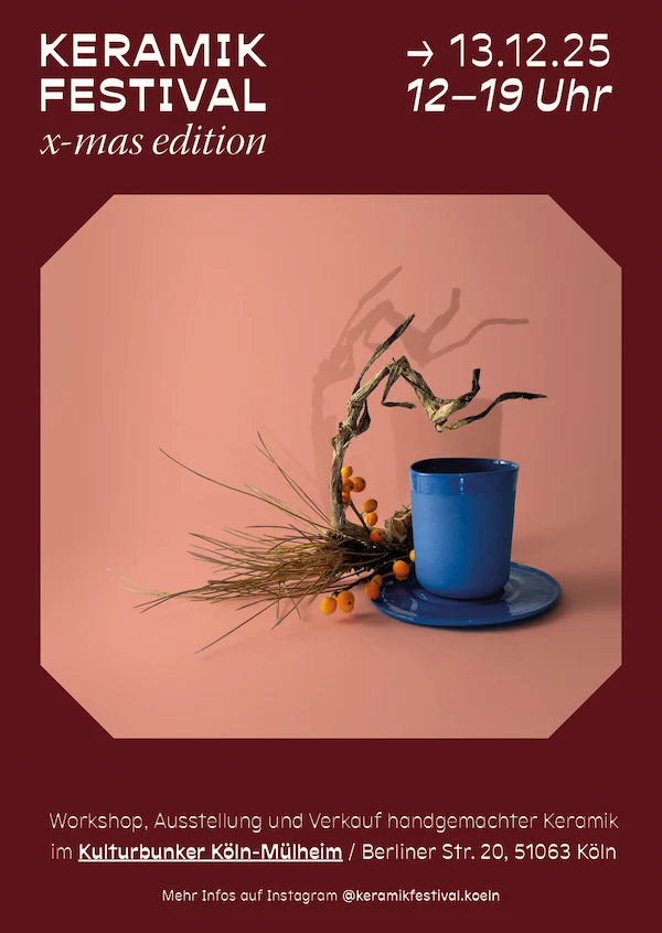 Keramikfestival x-mas edition im Kulturbunker Köln