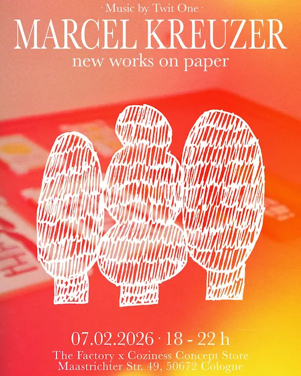 Vernissage und Ausstellung von Marcel Kreutzer