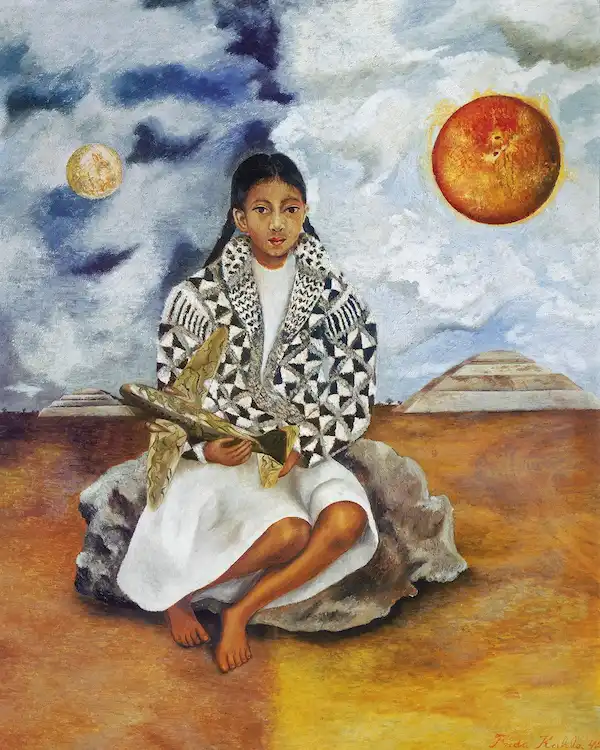 Frida Kahlo, Niña tehuacana. Lucha María (1942) © Colección Pérez Simón; / Bundeskunsthalle