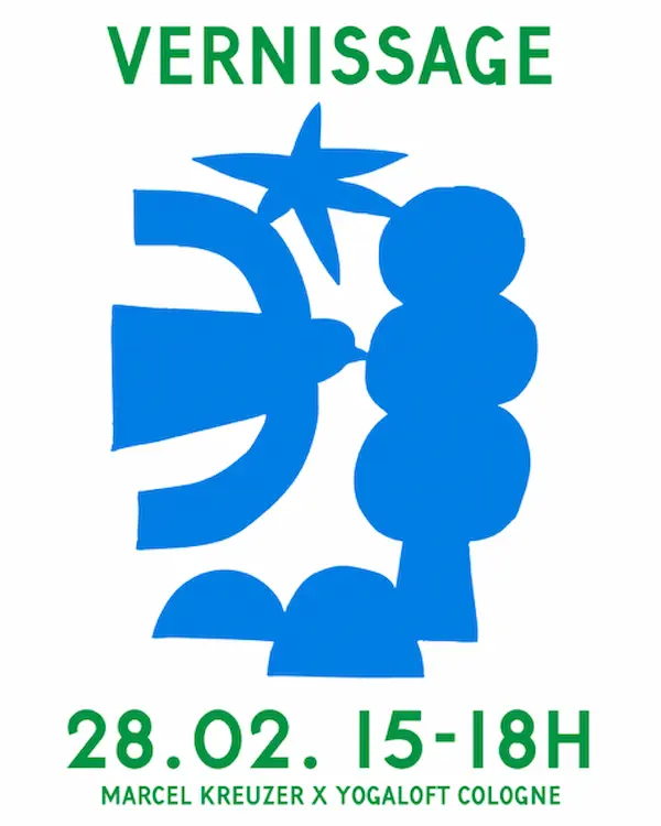 Vernissage und Ausstellung von Marcel Kreuzer in Köln