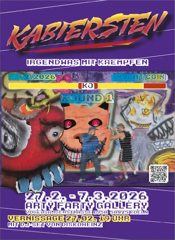 Einladung zur Ausstellung und Vernissage Köln