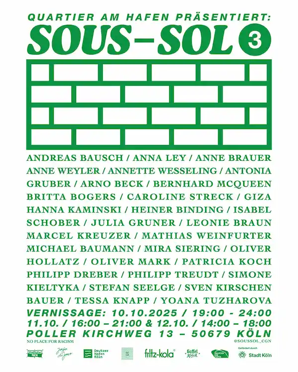 Katalog der Ausstellung Sous-Sol