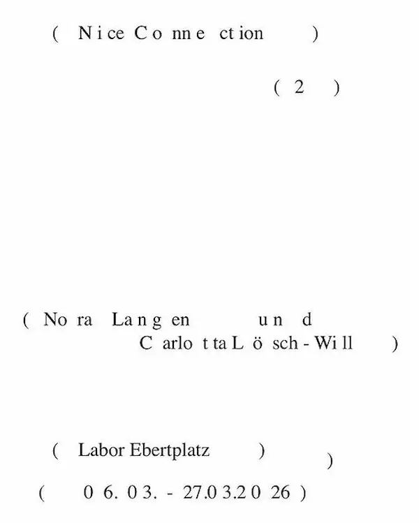 Einladung zur Ausstellung mit Vernissage im Labor Ebertplatz Köln