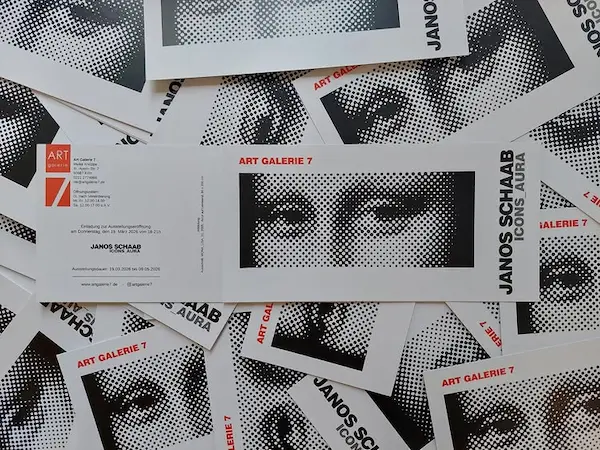 Einladung zur Vernissage und Ausstellung