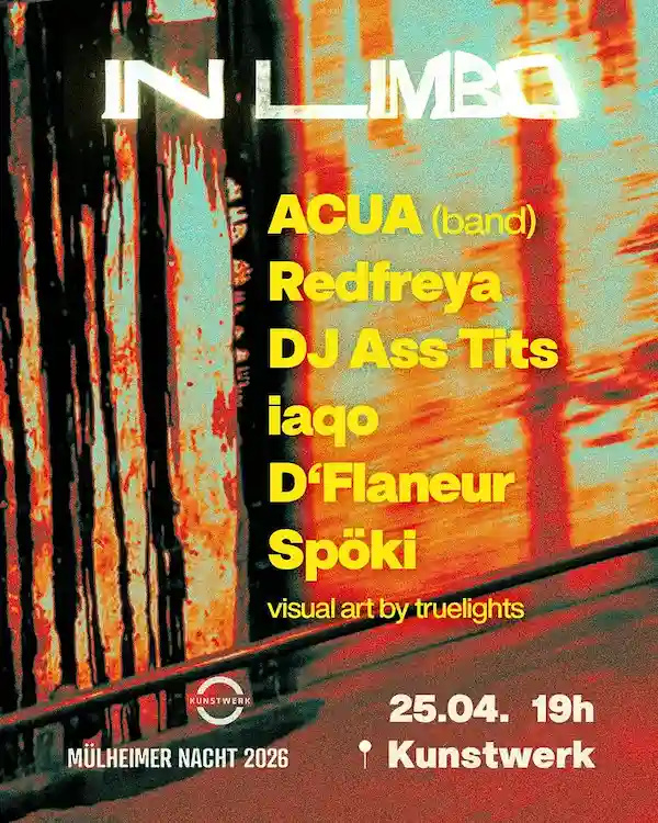 Einladung zu Party mit visual art Vernissage 