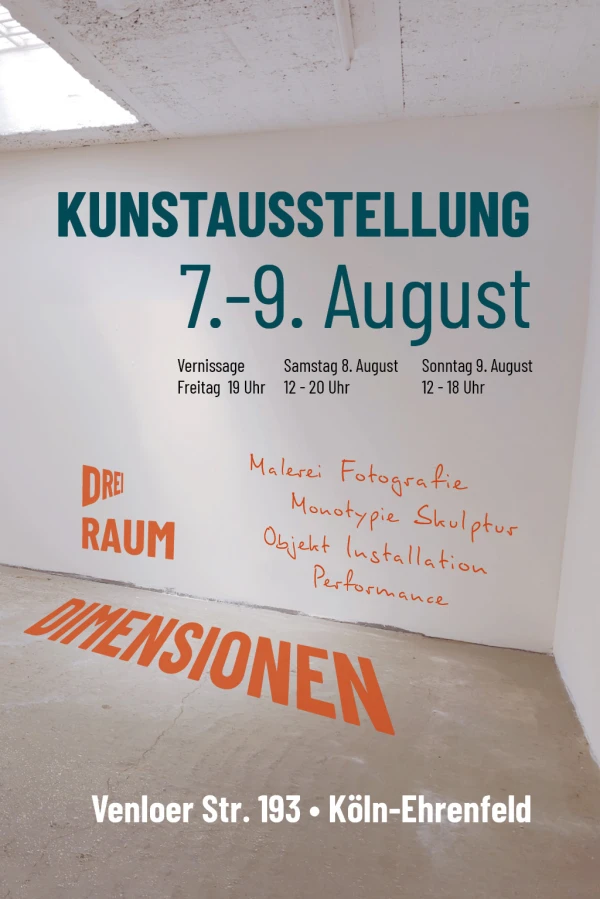 Einladung zur Ausstellung "Kunstausstellung" in Köln