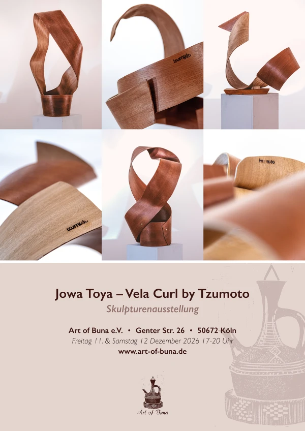 Einladung zur Ausstellung von Jowa Toya Köln