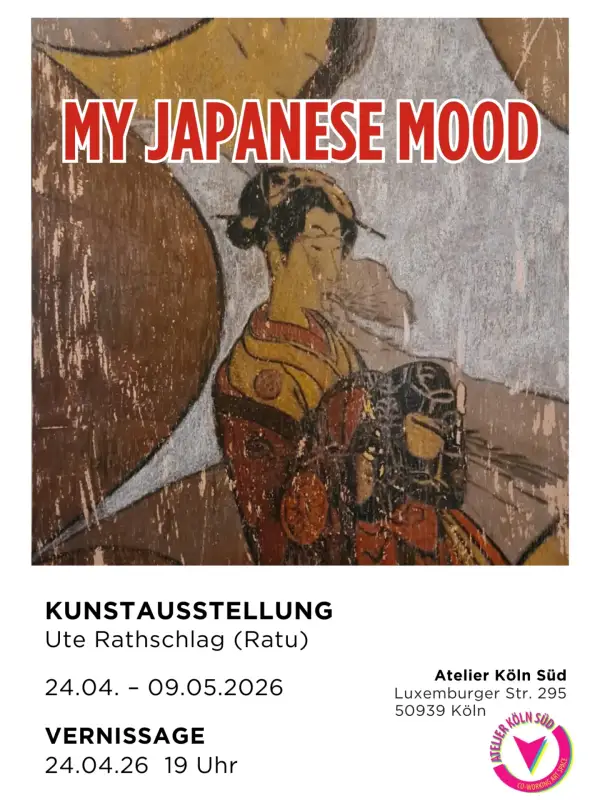 Einladung zur Kunstaussellung mit Vernissage 