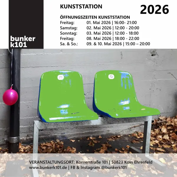 Einladung zu Kunststation in Köln Ehrenfeld