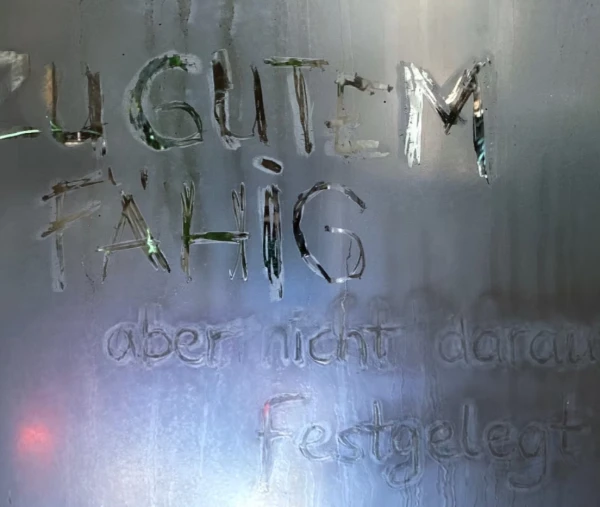 Einladung zur Vernissage "Raiko Sánchez + Anne Kristin" in Boddenberg, Köln
