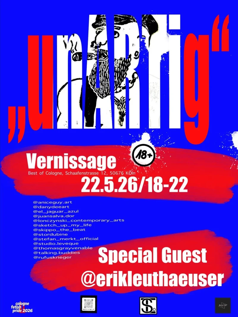 Einladung zur Vernissage und Kunstausstellung in BEST OF – Cologne, Köln