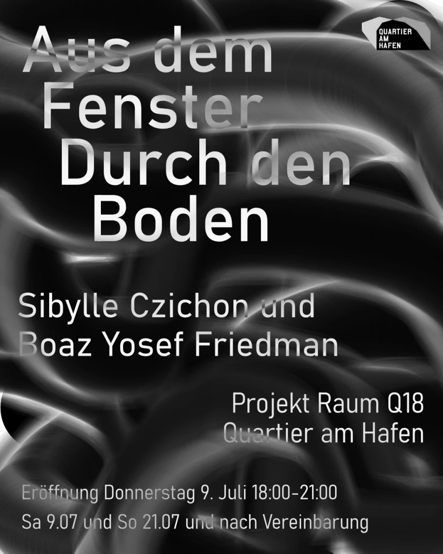 Einladung zur Ausstellung "Aus dem Fenster duch den Boden" in Köln