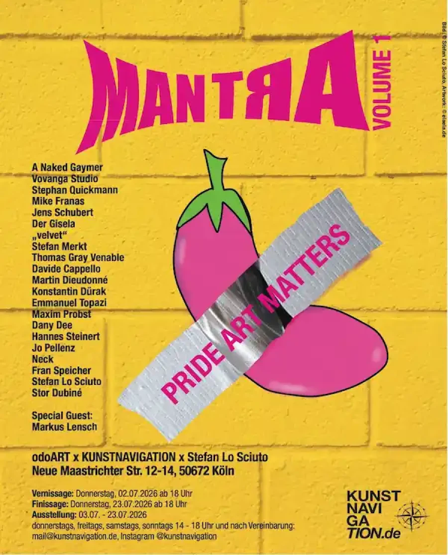Einladung zur Ausstellung zum CSD in Köln