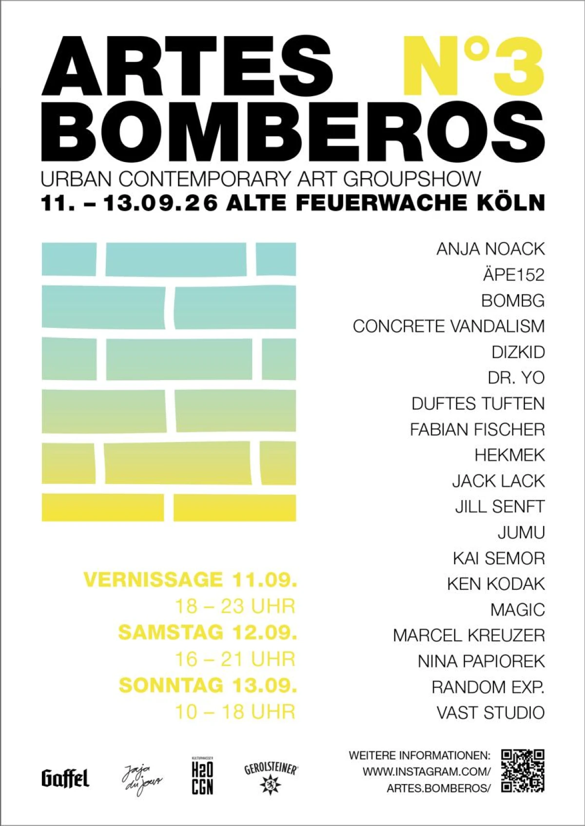Einladung zur Streetart und Contemporary Art Ausstellung in Köln