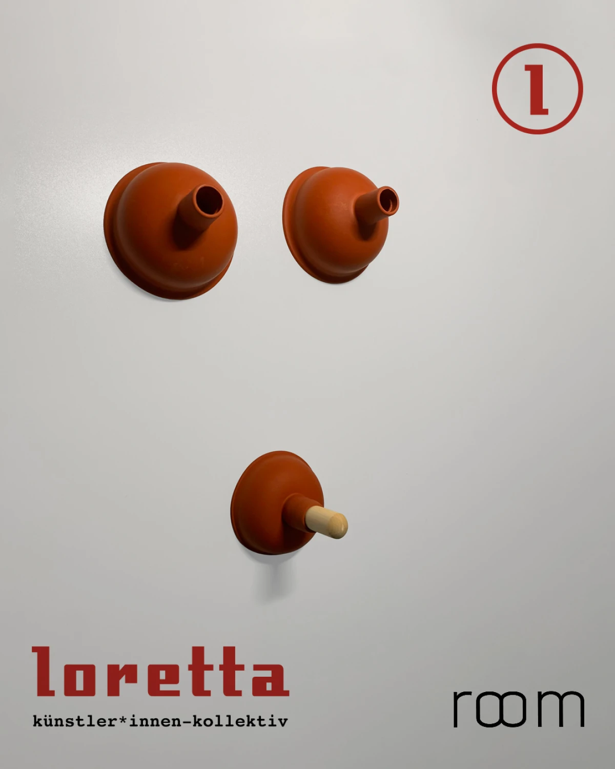 Einladung zur Vernissage "loretta künstler*innen-kollektiv Initiation" von Öffnungszeiten in 1, Köln